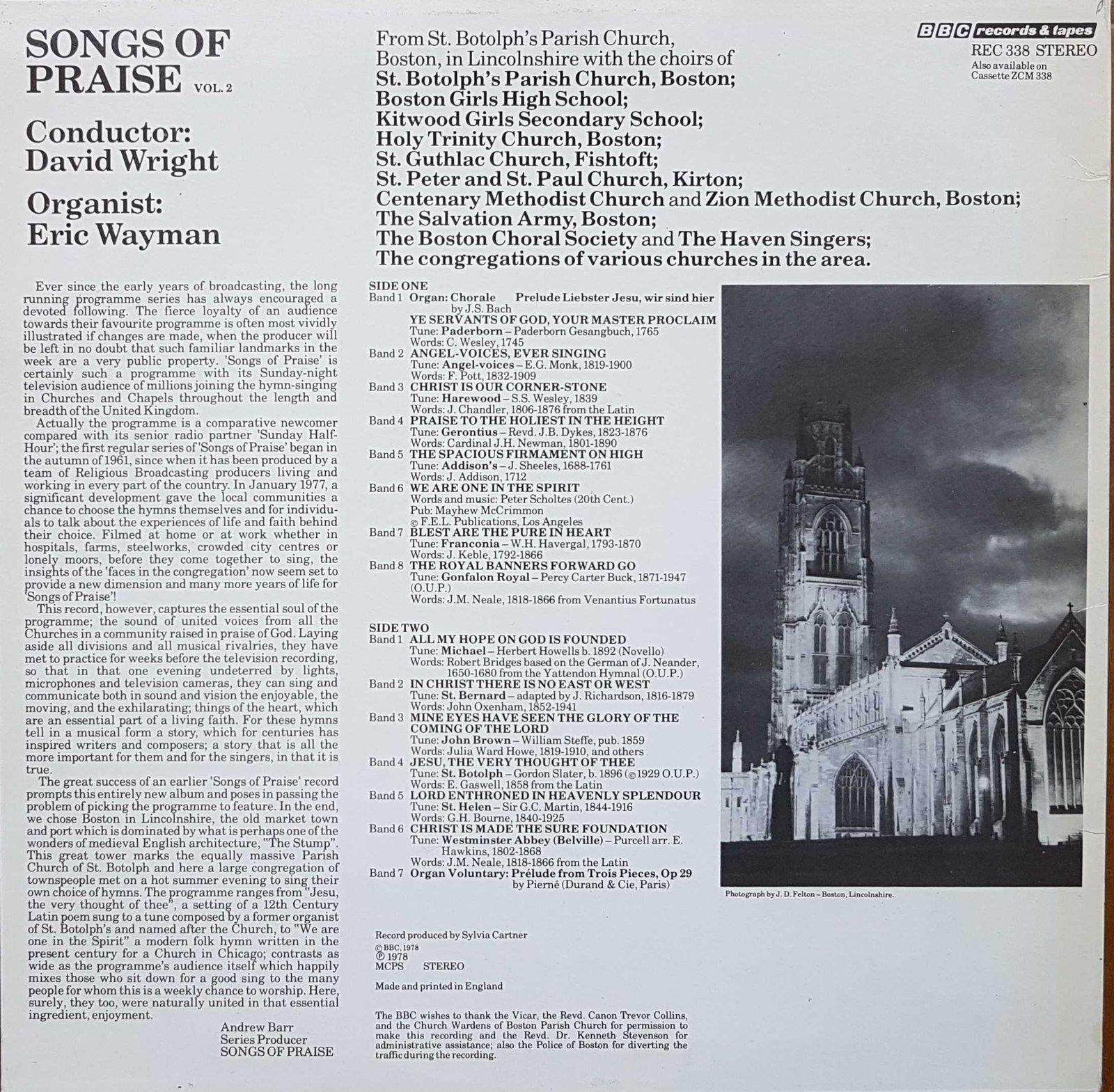 Back cover of REC 338